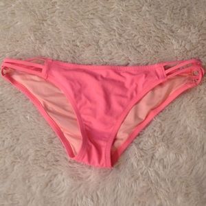 Victoria's Secret orange large bikini bottoms